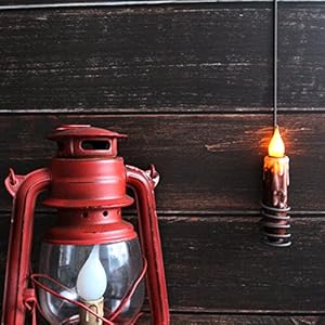CVHOMEDECO. Real Wax Hand Dipped Battery Operated LED Timer Taper Candles Rustic Primitive Flameless Lights Décor, 4-3/4 Inch, Coffee, 6 PCS in a Package CVHOMEDECO Real Wax Hand Dipped Battery Operated LED Timer Taper Candles Rustic Primitive Flameless Lights Decor 4 34 Inch Coffee 6 PCS in a Package
