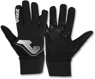 Joma Guante de Futbol Negro (Silicona) - Guante de Futbol Unisex Adulto