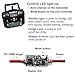 elechawk Remote Controlled LED Light Strip for RC Fixed Wing Airplane Flying Wing Plane AR Wing Drone Model Car Truck