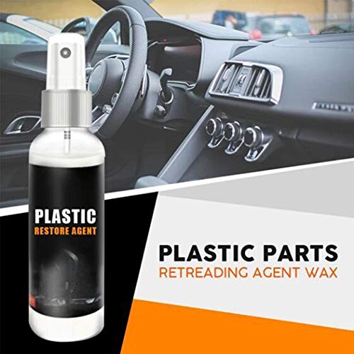 Preisvergleich Produktbild gaibian Interior Car Cleaner Dashboard Plastic Restore,Car Shine Waterless Wash&Wax Car Cleaner,Plastic Parts Retreading Agent Wax