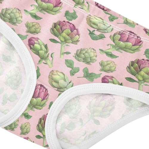 Girls' Underwear Artichoke Cotton Stretch Comfort Toddler Panties4