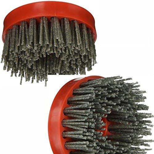 Cepillo anticuario de carburo de silicio de diamante de 4 pulgadas Grt 36 Grit 80 Grit 500 Grit con 58-11 Rosca Caracol Cerradura para granito