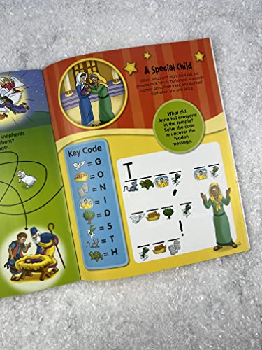 Image of The Beginner's Bible A Christmas Celebration Sticker and Activity Book