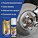 Brack Cleaner Spray for Cars-Quick Drying Automotive Brake Parts Cleaner for Disc Brakes & Pads-Removes Dust, Dirt, Grime-Safe for Trucks, Sedans, SUVs-100ml-2PCS