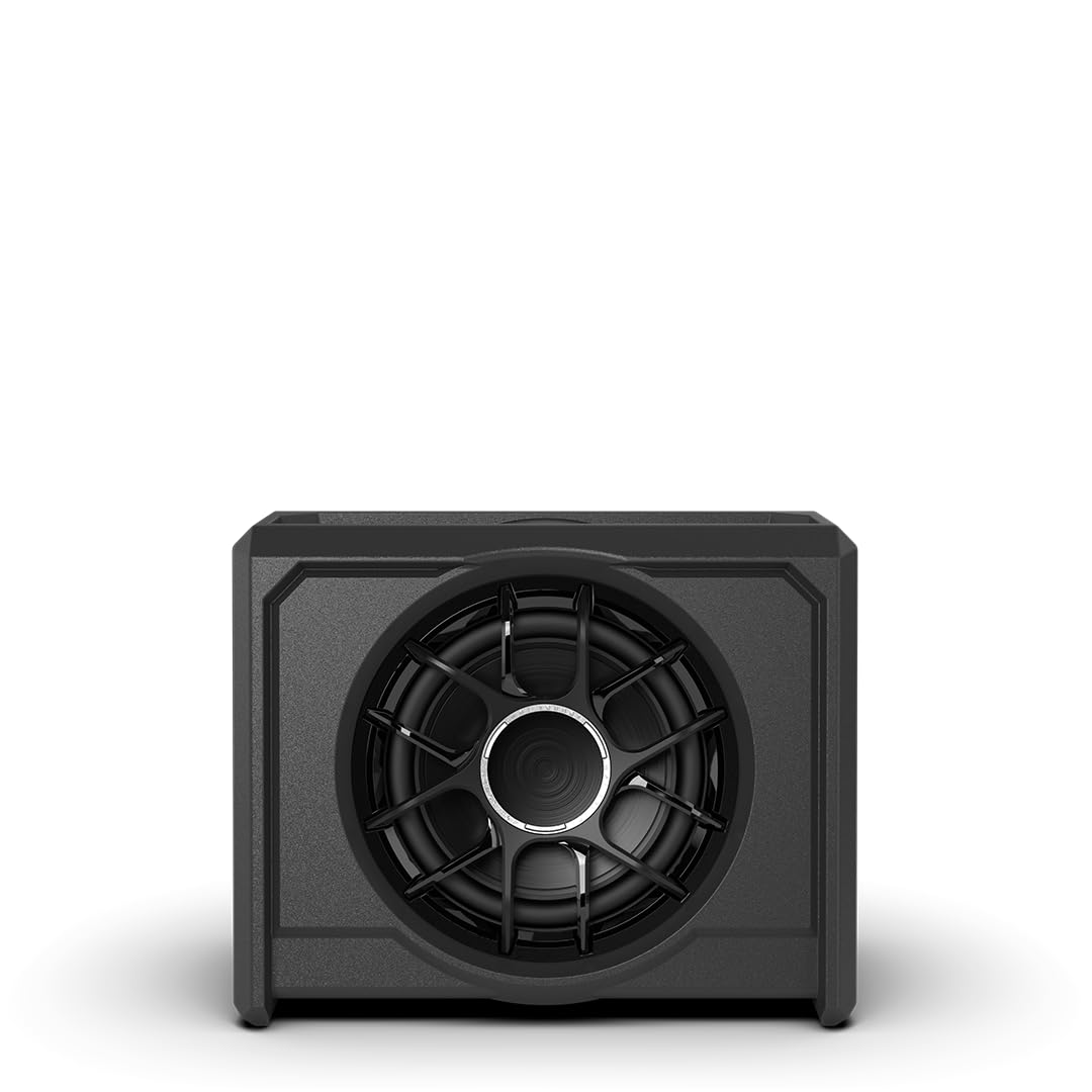 Wet Sounds Zero 10 SUB KIT-S2 | Schwarz, 2-Ohm, 25,4 cm (10 Zoll) Zero Series Marine Subwoofer & Roto-Molded Loaded Subwoofer-Gehäuse