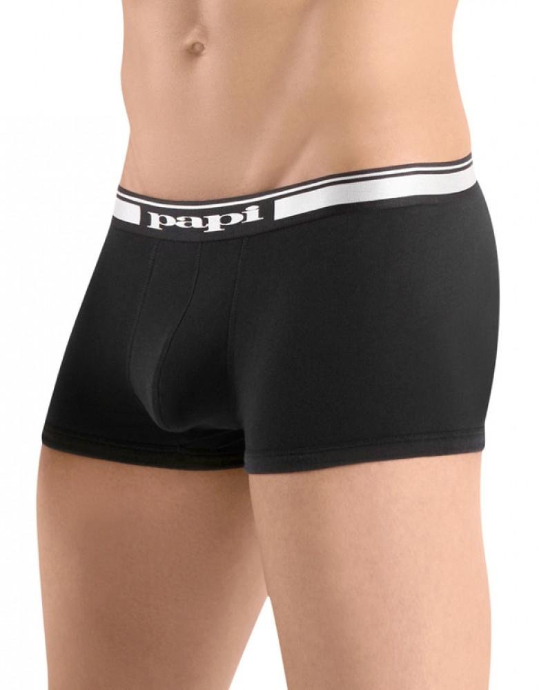 Papi Mens Cotton Stretch 2-Pack Brazilian Trunk