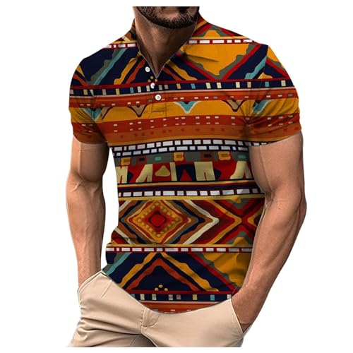 Polo d'été pour homme avec coupe ajustée stretch et protection coupe-vent pour les loisirs