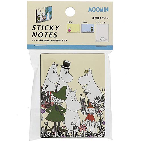 Carnet de notes adhésives Moomin Sun-Star S2823896 papeterie japonaise