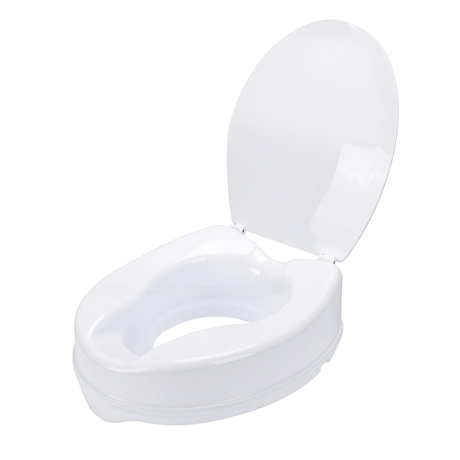 Matybobe Alzatore per WC con Sedile e Coperchio, Design Elevato per (6)