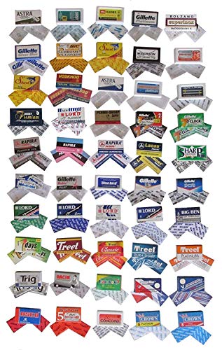 Lamette a doppio filo di qualità per rasoi di