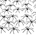 Produktbild 160 Packung Halloween Spinnen Schwarz Plastik Spinnen für Halloween Dekorationen, Halloween Party Gefälligkeiten