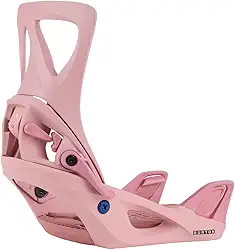 Burton Fixações de Snowboard Step On Re:Flex para Mulheres (Grande (9-11), Powder Blush)