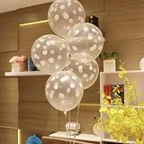 GSSTR TTGVKSHF 新年飾り風船 バルーン 風船 30個入り ドットバルーン 12インチ 30cｍ カラフル Halloween 水玉模様なラウンド風船 ラウンド ゴム風船 飾り付け 結婚式 記念日 二次会 誕生日会 パーティー 文化祭 学園祭 ハロウィン 運動会 ハロウィン クリスマスなど場合 (とうめいしょく T1)