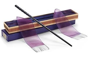 The Noble Collection Harry Potter Replica Wand in Ollivanders Box - Ginny Weasley 36cm, Black