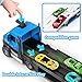 Dowellin Carrier Trucks Toys for Kids, 4.6-FT Foldable 3 Layer Race Track Ejection Car and 6 Race Cars with Light&Sounds,Transport Truck Toddlers Toys Gifts for 3 4 5 6+ Year Old Boys Girls