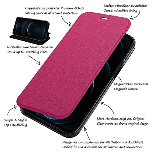 doupi FlipCase for iPhone 12 Pro Max (6.7 inch) - Image 2