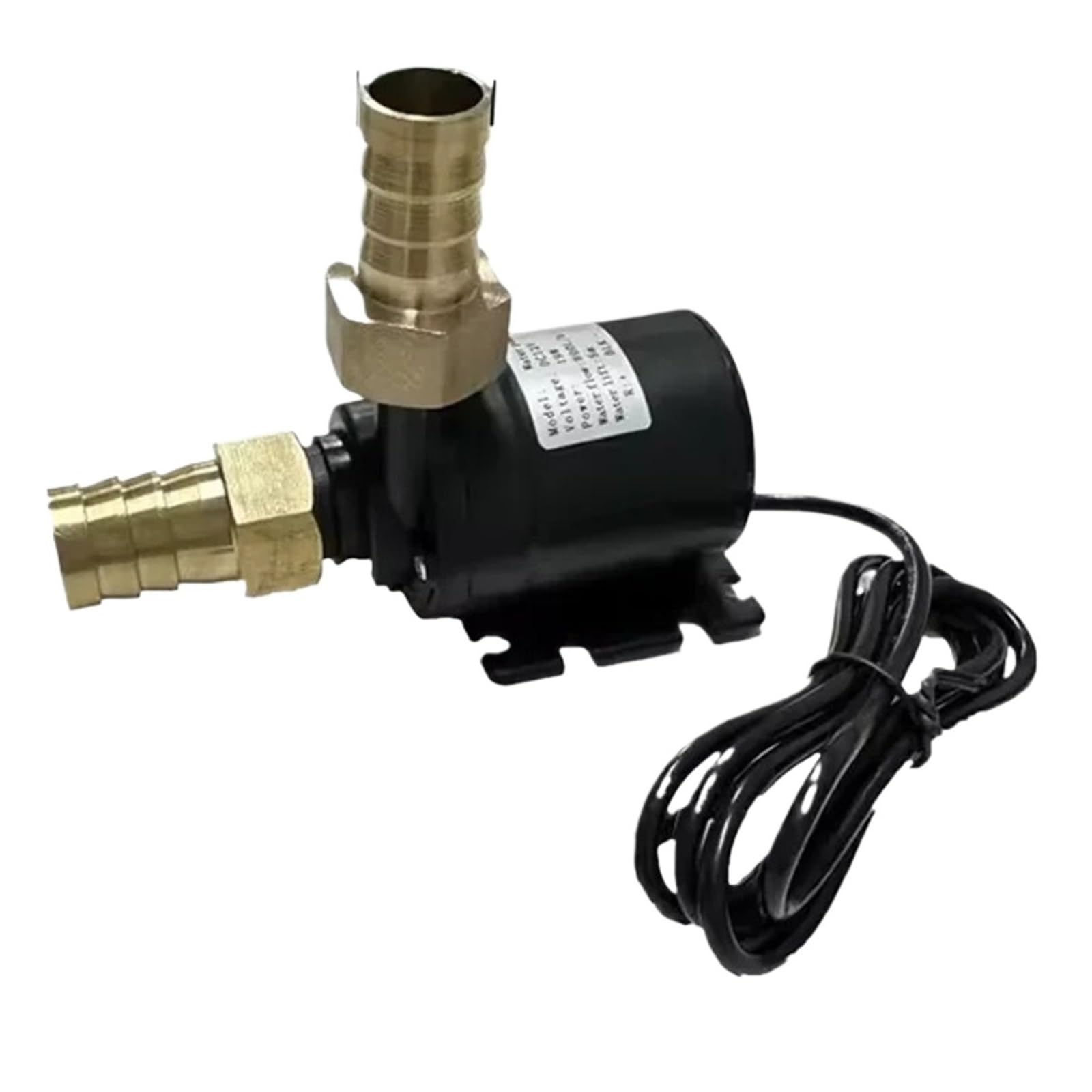Pompe à eau submersible solaire 24V CC 800L/h avec raccord rapide pour arrosage de jardin
