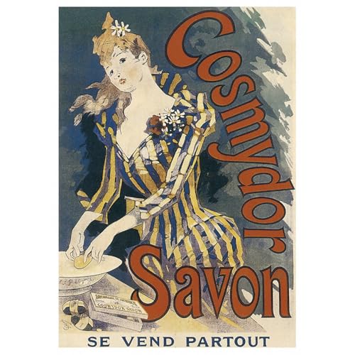 Savon par Cheret Cosmydor affiche rétro nostalgie Paris