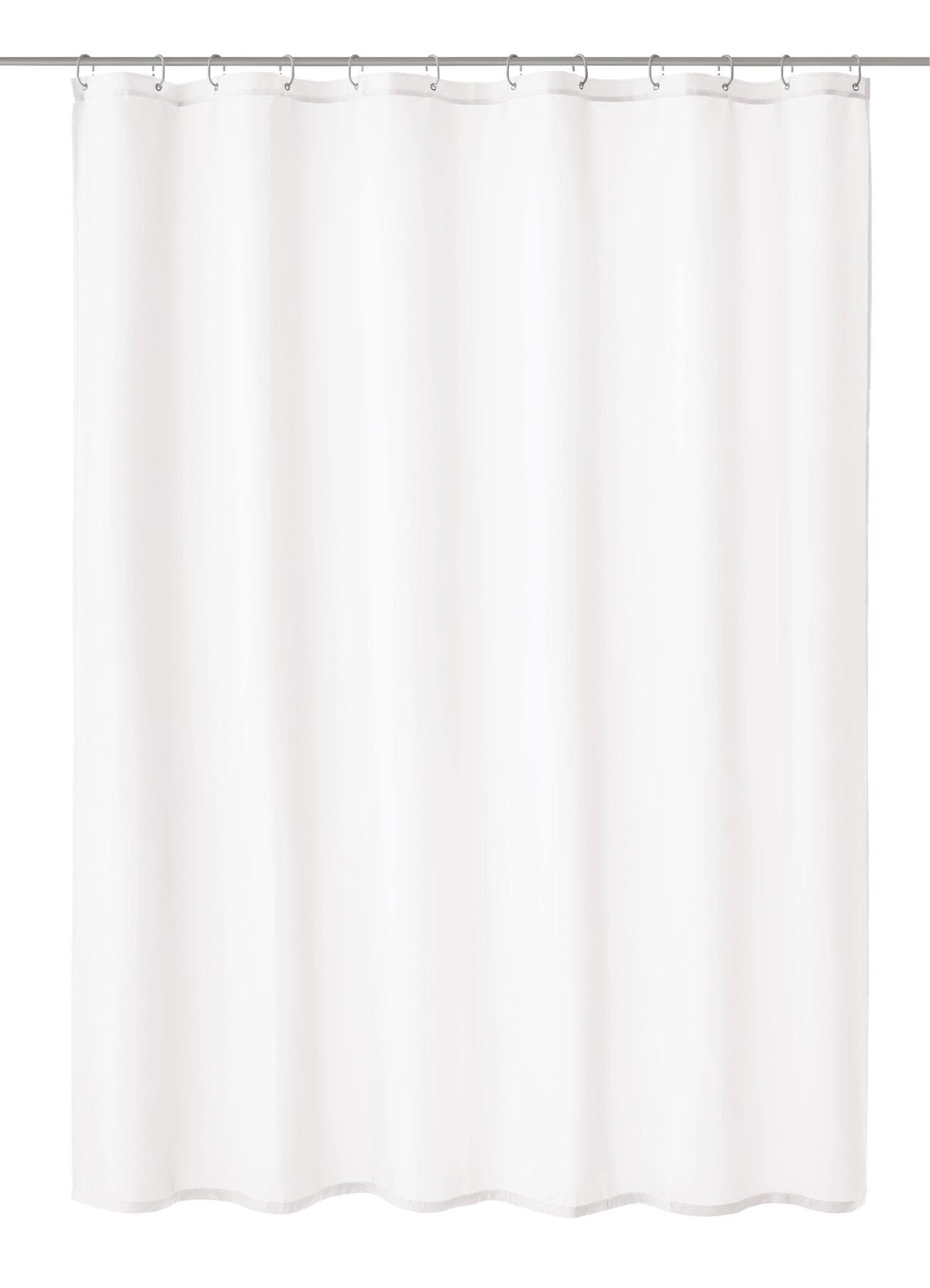 Kleine Wolke 120 x 200 cm 100 Percent Polyester Caravelle Shower Curtain, White