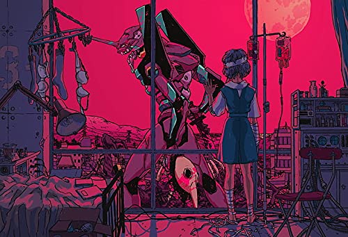 Poster Villa Anime Girls Neon Genesis Evangelion Eva Unit 01