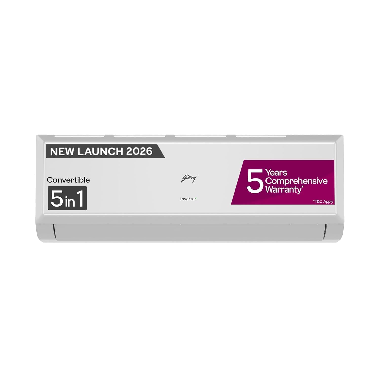 Godrej 1.5 Ton 3 Star| New 2026 Star Rated| Inverter Split AC | 5-in-1 Convertible Cooling | 5 Year Comprehensive Warranty| AI Powered| Heavy Duty Cooling at 52°C| (AC 1.5T TR HIC 18N3TH WA)-image-21