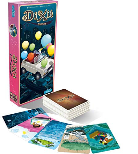 Dixit: Mirrors - An Expansion For Dixit - A Game By Libellud (Version English & French) #TOP1