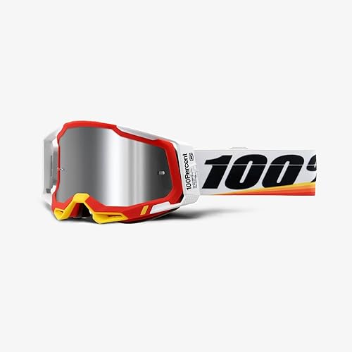 Miniatura 2 de 100% Unisex Adult Racecraft 2 Arsham Red Goggles
