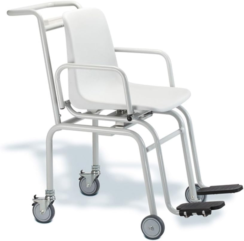 seca 952 Electronic Seated Chair Scale with Fold Up Armrests and Footrests