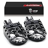 MZS Motorcycle Front Foot Pegs, 2018-2024 Adjustable Footpegs Rest Pedal Accessories Black Compatible with Softail Slim Lower Rider Street Bob Fat Bob Boy Sport Glide Heritage Breakout RA1250 RH1250S