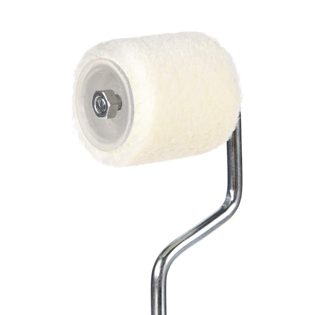 sourcing map Laine Peinture Rouleau Brosse 3cm pour Ménage Peinture Murale Procession avec Plastique Poignée