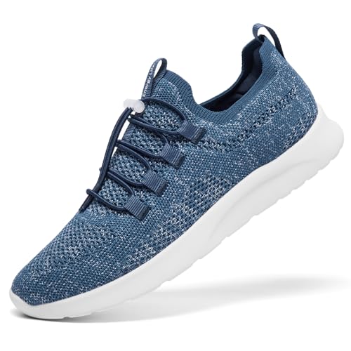 ALEADER Slip On Walking Shoes for Women Casual, Energycloud Comfort Tennis Shoes Fashion Sneakers Navy Size 9.5