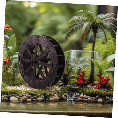 Fontaine à roue à eau de table pour briser la monotonie des décors aquatiques - 7