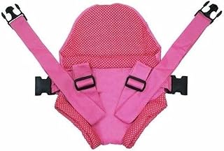 Canguru carrega Bebe Click Bebê Passeio Rosa Poa