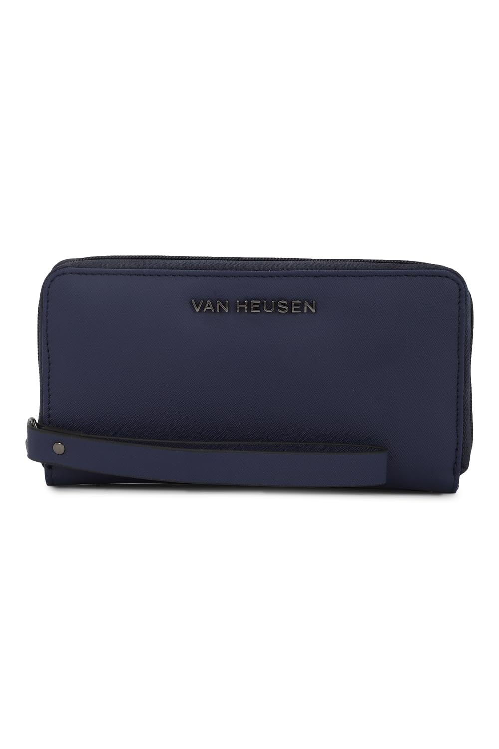 van heusen Women Polyurethane Navy Textured Casual Wallets-picture-14
