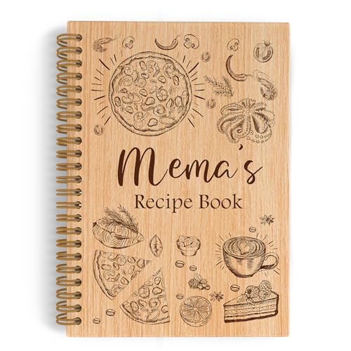 Carnet de recettes pour la cuisine à spirales Mema, livre de recettes à écrire