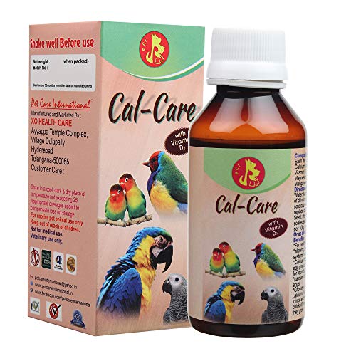 Image of Pet Care International (PCI) Cal Care || Provide Essential Calcium || Healthy Bird Healthcare || 30ml