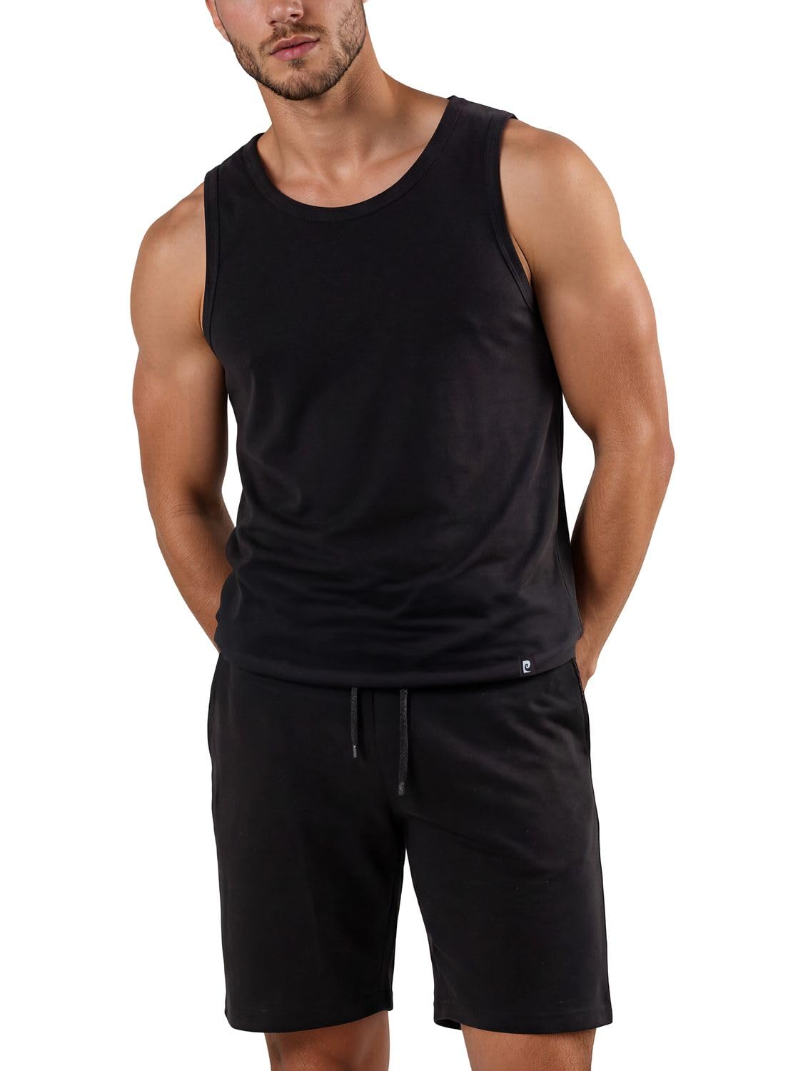Pierre Cardin Tank Top Herren Regular Fit Debardeur 4er Set Pack Unterhemd