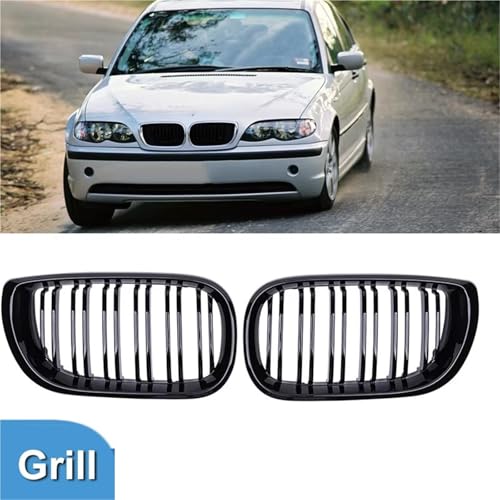 Parrilla de radiador para sustituir la rejilla frontal rota de tu Serie 3 E46 berlina 3