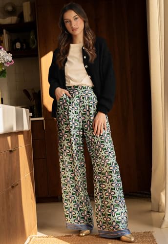 Image of PRETTYGARDEN Long Sleeve Crewneck Button Down Womens Sweaters Spring Open Front Chunky Cardigan Sweaters for Women 2026