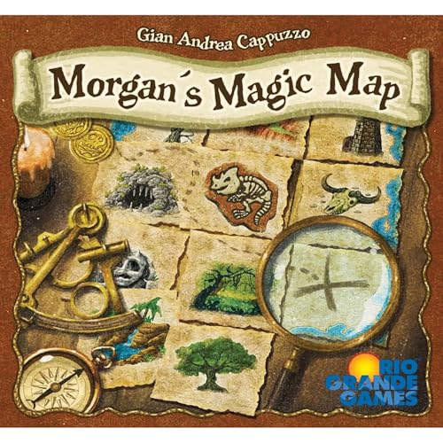 Morgan's Magic Map Tile Placement Strategy Board Game miniatura 2