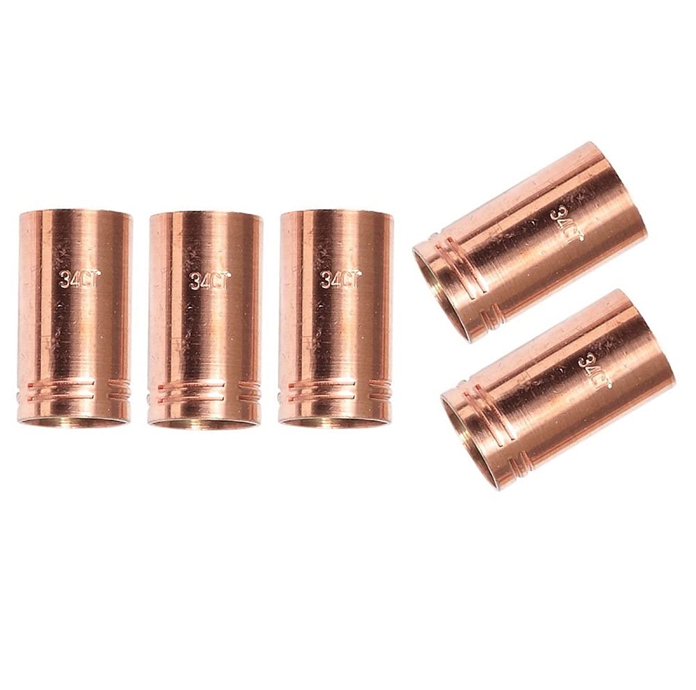 34CT Mig Welding Gun Nozzle Insulator for Tweco #3, 4 & Lincoln 300, 400, 34CT Insulator (Pack of 5) 34CT