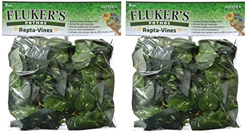 Fluker's Pothos Repta Vines for Reptiles and Amphibians (2 Pack)