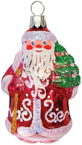 Glass Christmas Ornament Father Frost (Santa Claus)