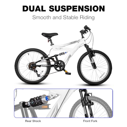 Yventix 20 Inch Kids Beginner Mountain Bike