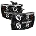 Spyder Auto PRO-YD-CS07-CCFL-BK Chevy Silverado 1500/2500/3500 Black CCFL LED Projector Headlight with Replaceable LEDs