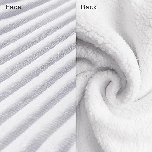 Miniatura 6 de BlueSnail Manta para bebé recién nacido, manta de recepción fácil de envolver, cómoda y suave (S,0-3 meses, blanco)