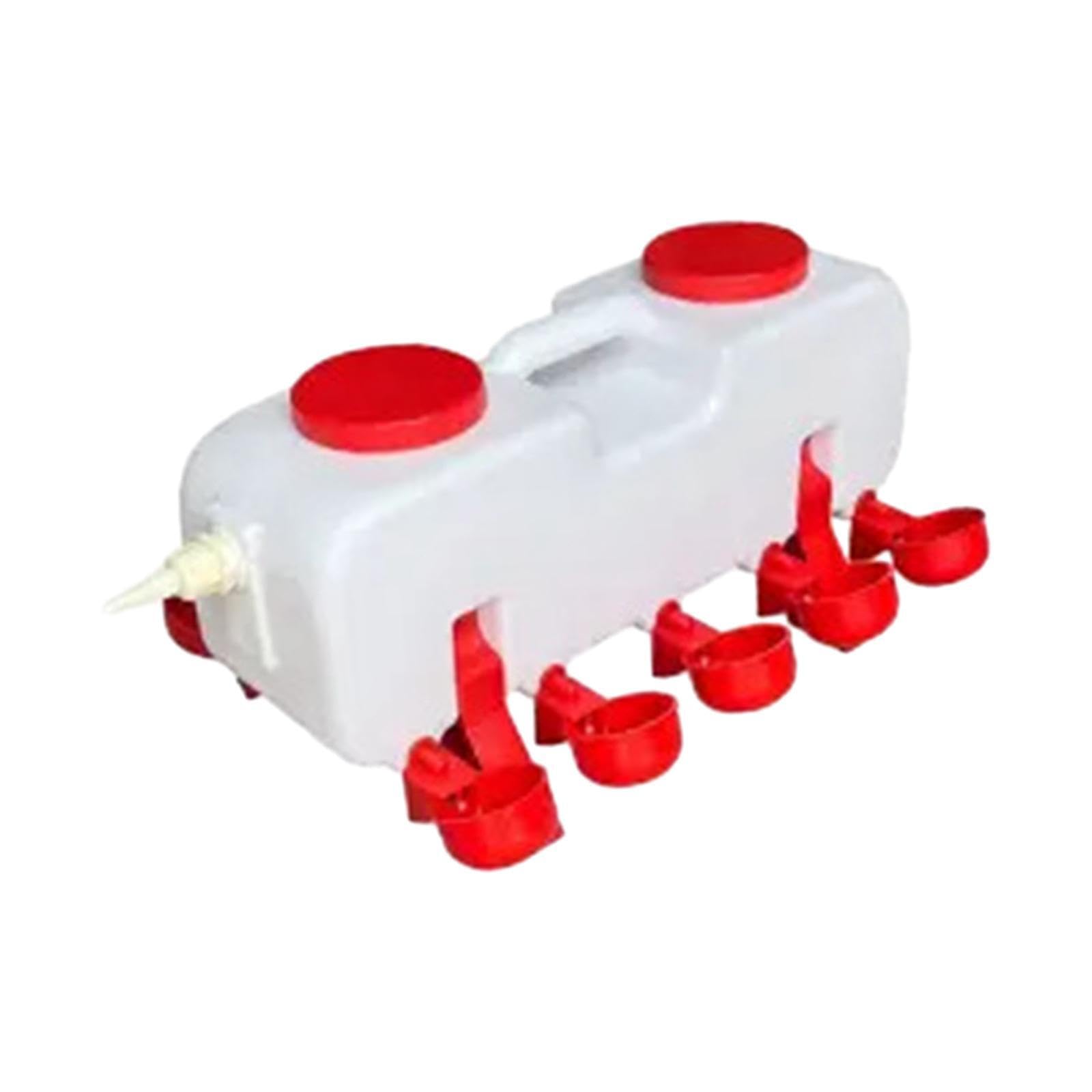 Pratiche tazze per l'acqua per polli che offrono, automatico, S | idratazione per pollame, quaglie e oche. Tazza per l'acqua per polli, mangiatoia per l'acqua, abbeveratoio.