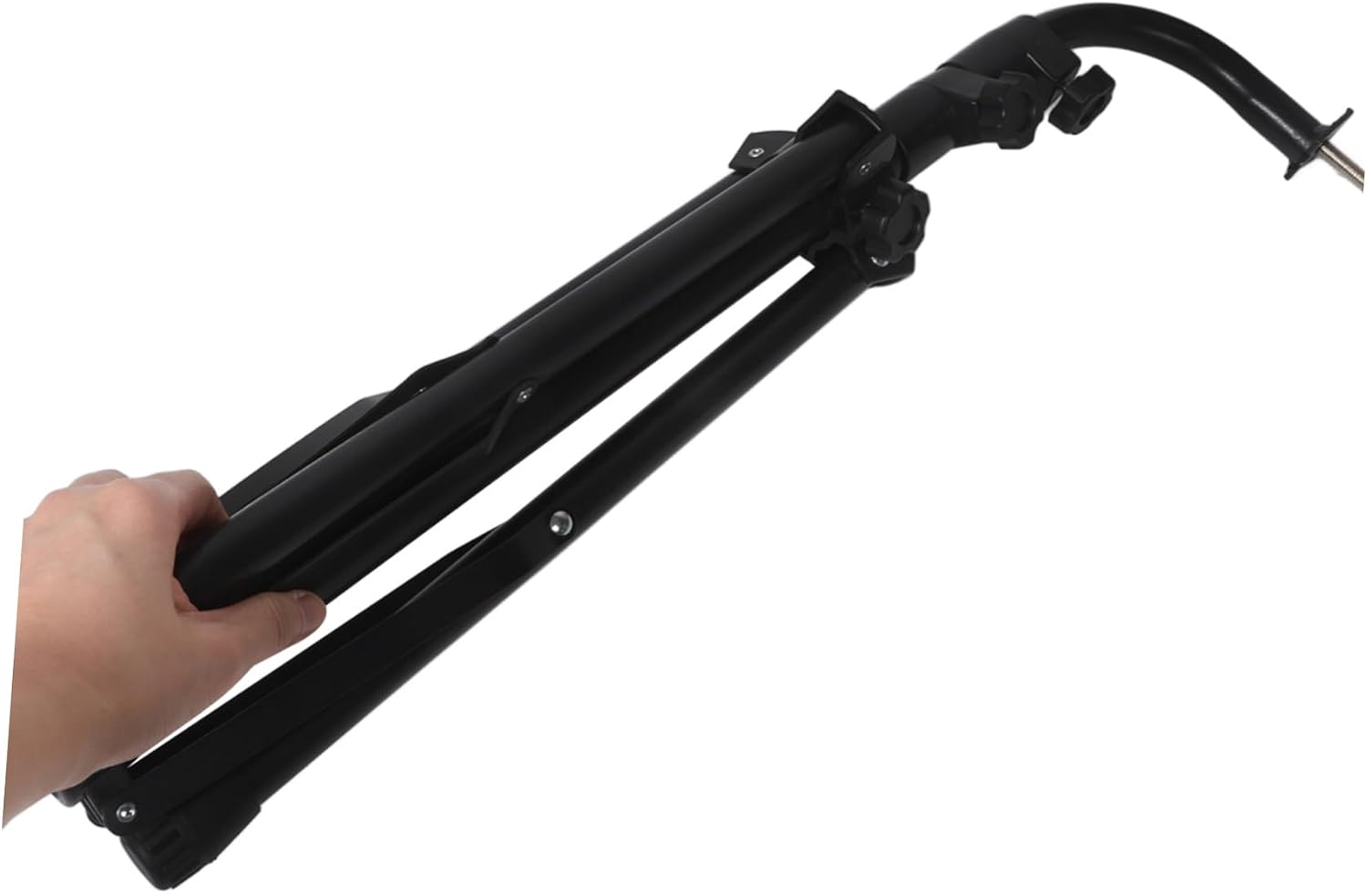 1Set Adjustable Floor Tripod Stand for Hanging Instruments Detachable Music Rack for Wind Chimes Percussion Gongs Construction with Stable Tripod Base for Reliable