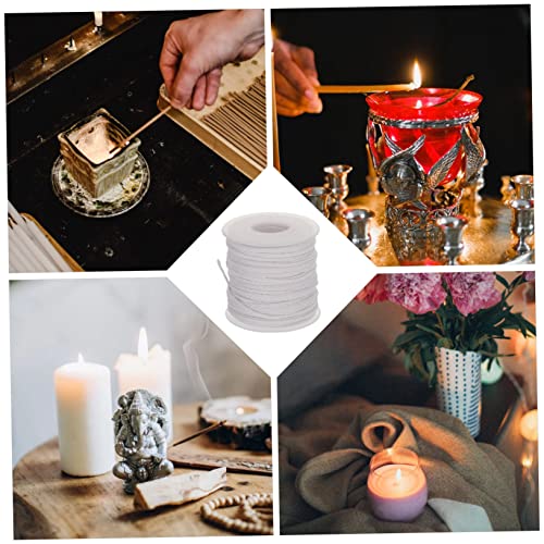 TEHAUX Rollo de Mecha para Velas de Algodón Trenzado miniatura 7