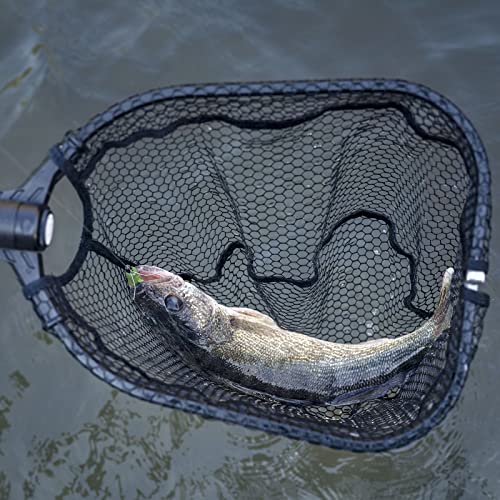 Kastking Brutus Fishing Net, Fish Landing Net, Lightweight & Portable Fishing Net With Soft Eva Foam Handle, Holds Up To 44Lbs/20Kg, Fish-Friendly Mesh For A Safe Release, Pvc L #TOP4